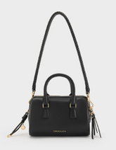 Charles & Ke*th -Everleigh Bowling Bag -Black- (AD-JUNE26-IR)