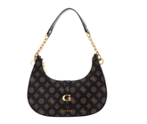 Gues* - Kuba top zip shoulder bag- Handbag - Macha (AD-DEC-ANW-LH-SA)