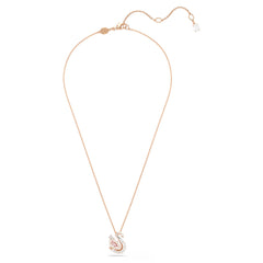 Swar*vski -Swan pendant Mixed cuts, Swan, pink-5732414 (2026 PACKAGING)
