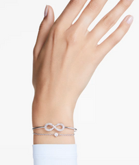 Swar*vski -Infinity, White, Rhodium plated-5684049(2026 PACKAGING)