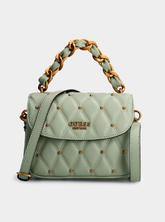 Gues* - Triana Flap Shoulder Bag - Green (AD-MAY26-GSPT)