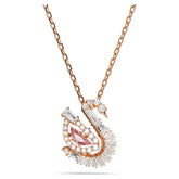 Swar*vski -Swan pendant Mixed cuts, Swan, pink-5732414 (2026 PACKAGING)