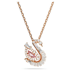 Swar*vski -Swan pendant Mixed cuts, Swan, pink-5732414 (2026 PACKAGING)