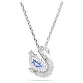 Swar*vski -Swan pendant Mixed cuts, Swan, Blue-5723389 (AD-Oct) (2026 PACKAGING)