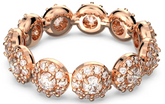 Swar*vski - Round cut, White, Rose gold-tone plated-5636274