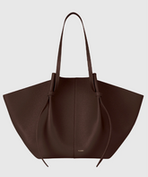 Y*zefi - Large Mochi bag - Dark Chocolate Brown- Large Tote(AD-JAN26-PT)