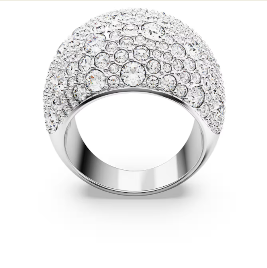 Swar*vski - Moon, White, Rhodium plated-5677133