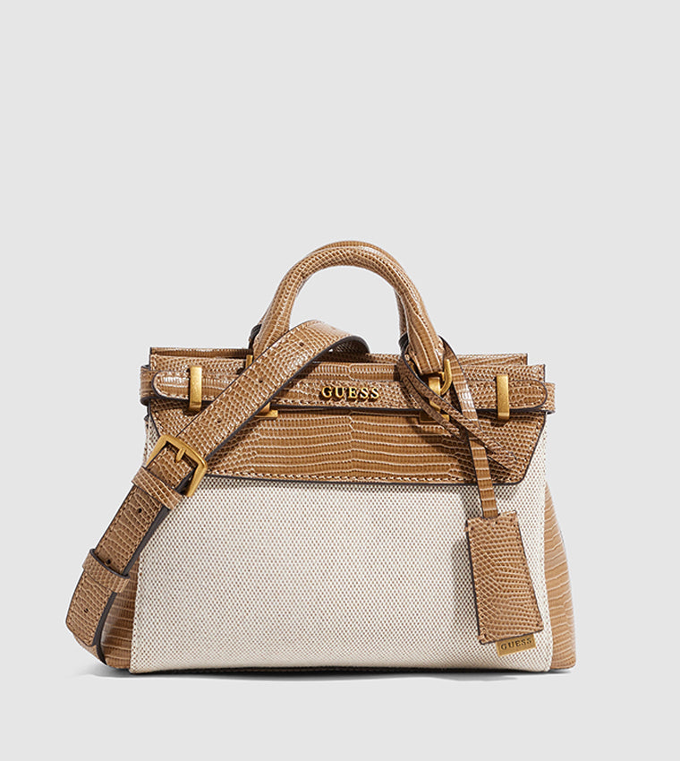 Gues* - Sestri Canvas Mini Satchel - Multi (AD-DEC-ANW-LH-SA)