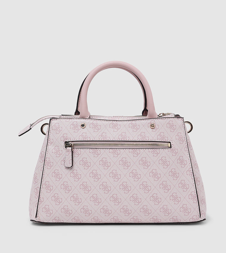 Gues* - Zamira 4G Logo Handbag - Pink (AD-August)