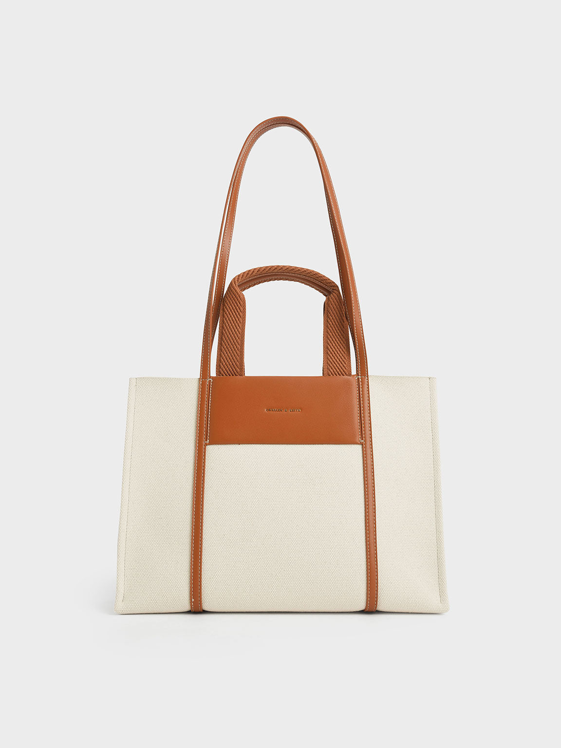 Charles & Ke*th - Shalia Canvas Tote Bag - Cognac (AD-DEC-Y1)