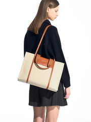 Charles & Ke*th - Shalia Canvas Tote Bag - Cognac - Mid-Nov