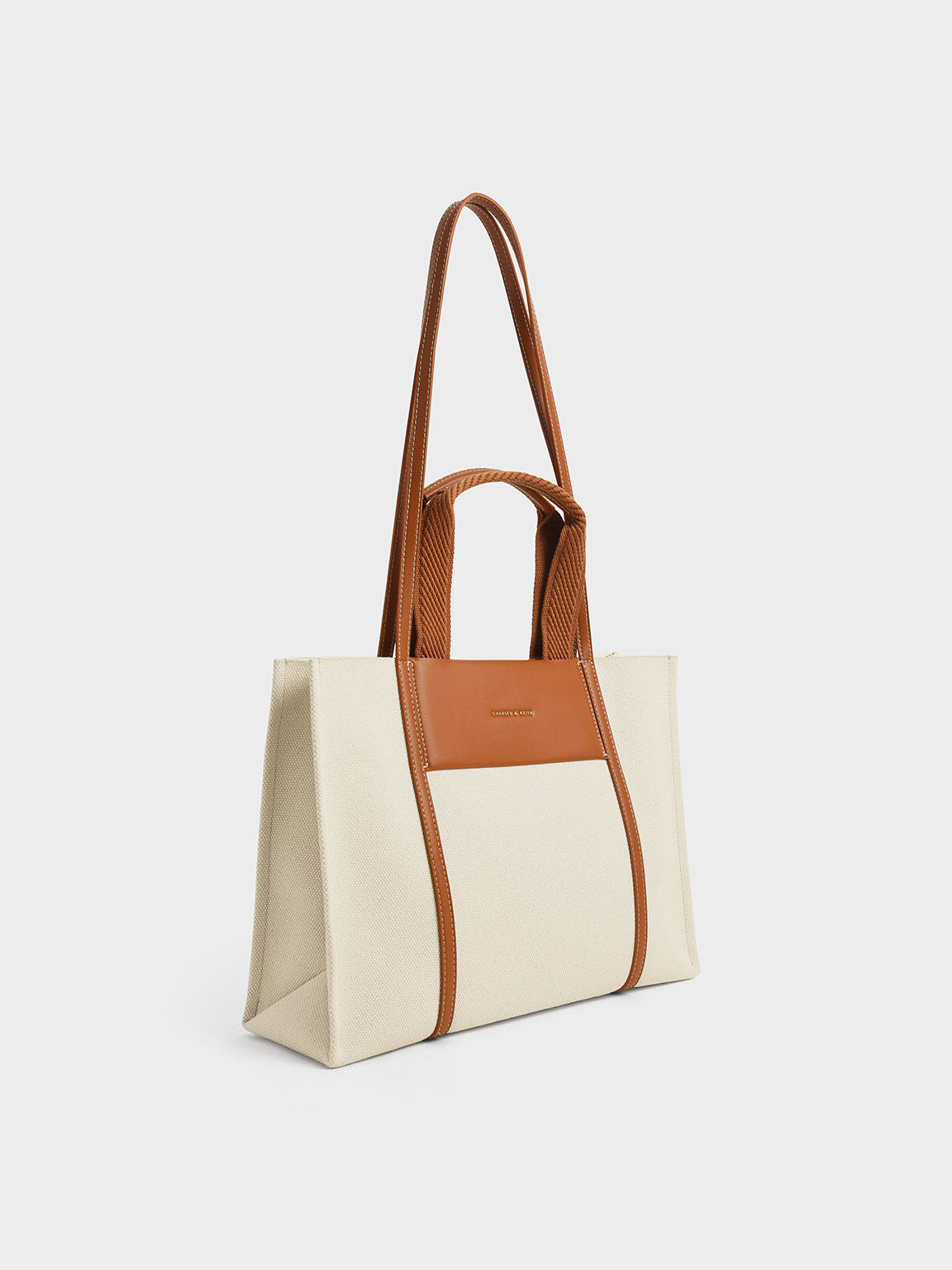 Charles & Ke*th - Shalia Canvas Tote Bag - Cognac - Mid-Nov