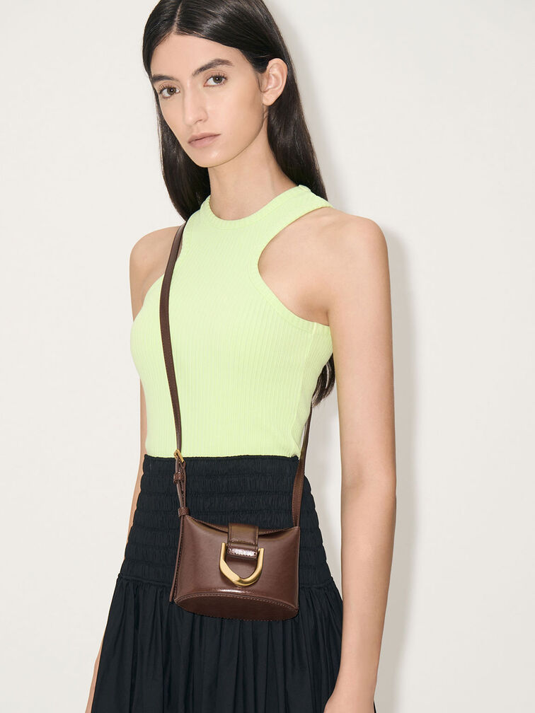 Charles & Ke*th - Gabine Bucket Bag - Chocolate