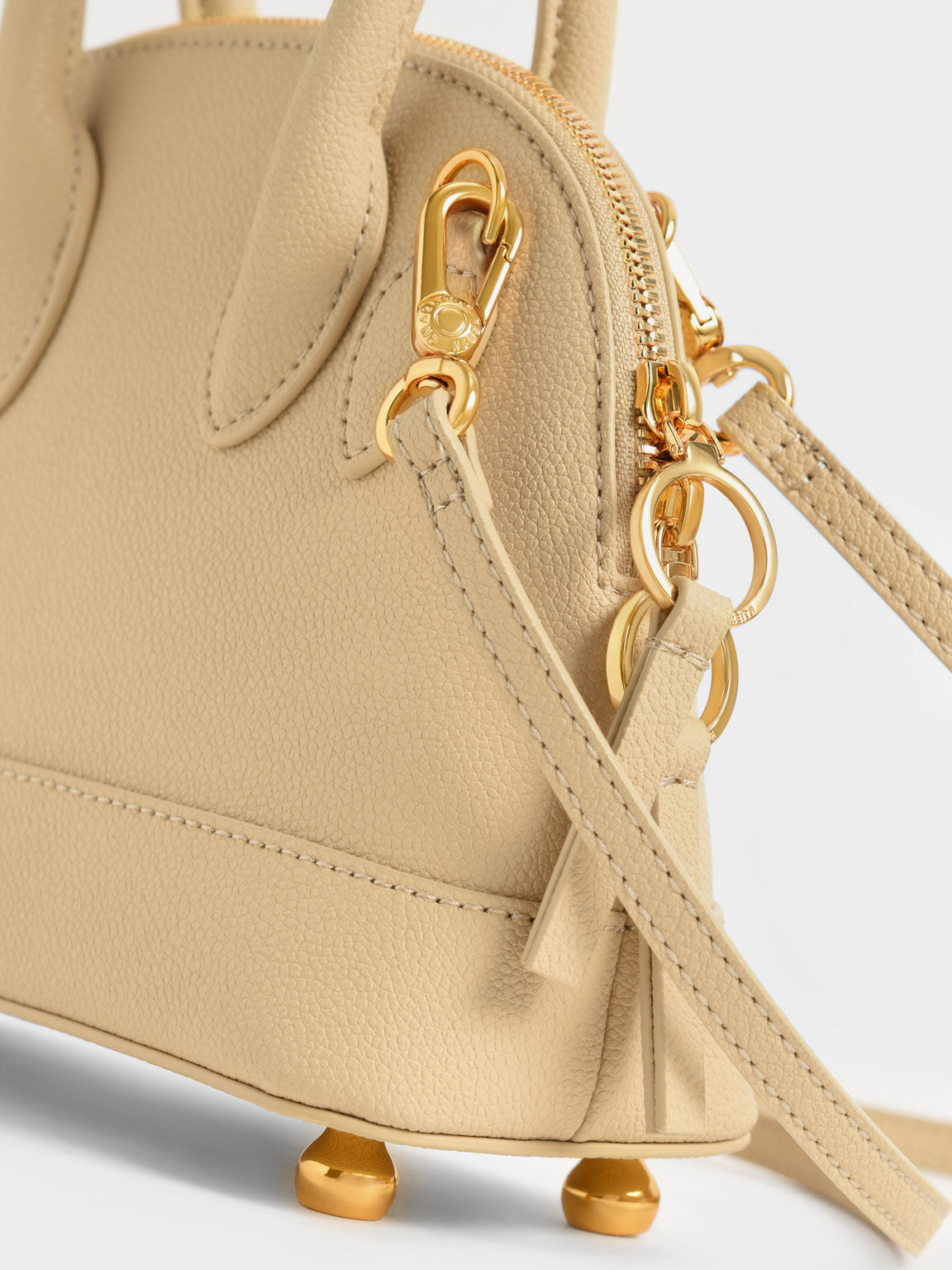 Charles & Ke*th - Harmonee Bowling Bag - Beige