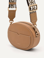 PE*RO - Icon Leather Shoulder Bag - Camel