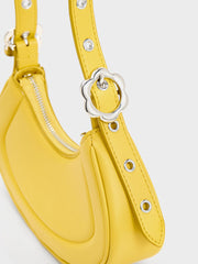 Charles & Ke*th - Petra Curved Shoulder Bag - Yellow