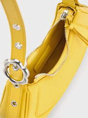 Charles & Ke*th - Petra Curved Shoulder Bag - Yellow