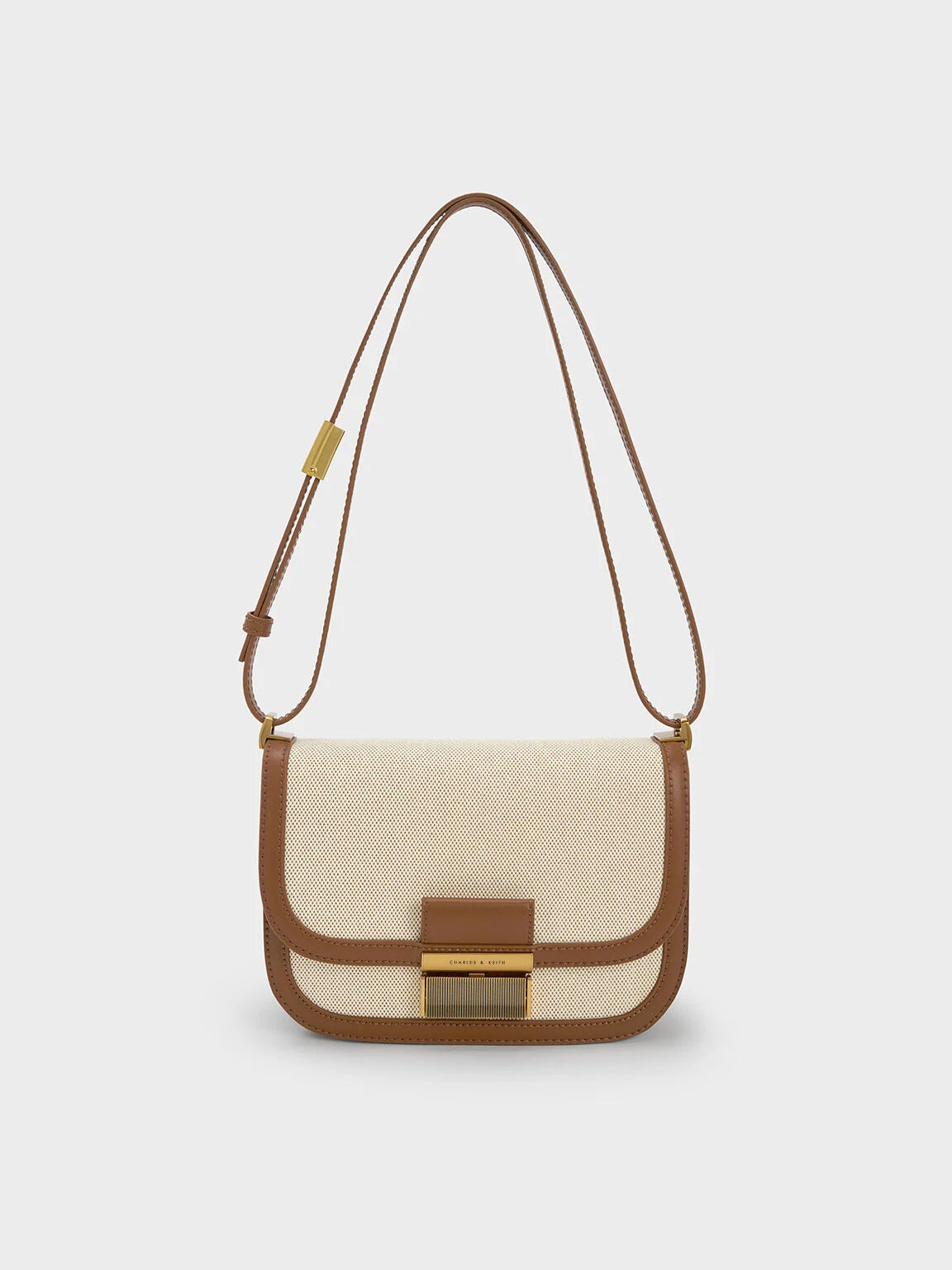 Charles & Ke*th - Charlot Canvas Crossbody Bag - Chocolate (AD-June)