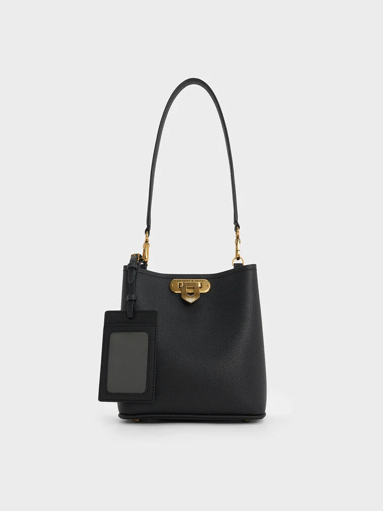 Charles & Ke*th - Alcott Bucket Bag - Black (AD-Oct)