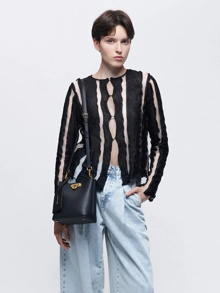 Charles & Ke*th - Alcott Bucket Bag - Black (AD-Oct)