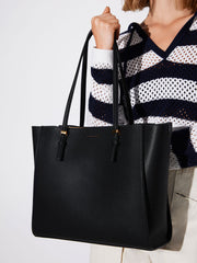 Charles & Ke*th -  Sansa Tote Bag - Black - Mid-Nov