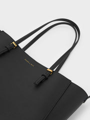 Charles & Ke*th -  Sansa Tote Bag - Black - Mid-Nov