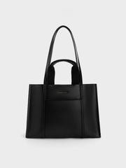 Charles & Ke*th - Shalia Tote Bag - Black - Mid-Nov