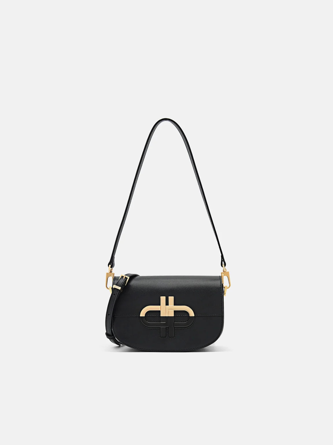 PEDR*  Icon Mini Leather Shoulder Bag - Black (AD-Sep)