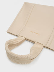 Charles & Ke*th - Mini Shalia Tote Bag - Beige - Exp. Launch: 01/10/2024