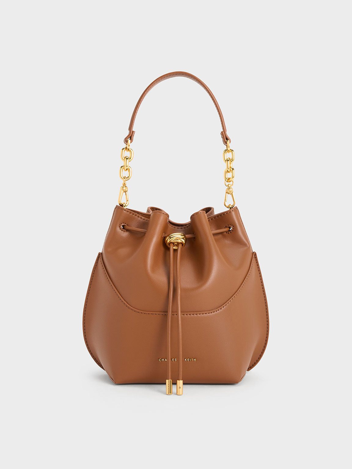 Charles & Ke*th - Cassiopeia Bucket Bag - Tan - Exp. Launch: 01/10/2024