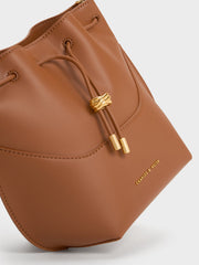 Charles & Ke*th - Cassiopeia Bucket Bag - Tan - Exp. Launch: 01/10/2024