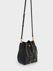 Charles & Ke*th - Cassiopeia Bucket Bag - Black - Exp. Launch: 01/10/2024