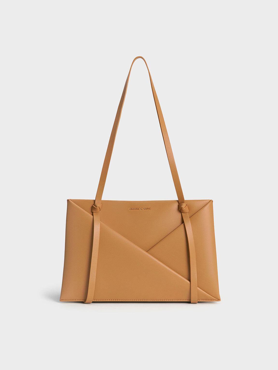 Charles & Ke*th - Midori Geometric Tote Bag - Camel - Mid-Nov