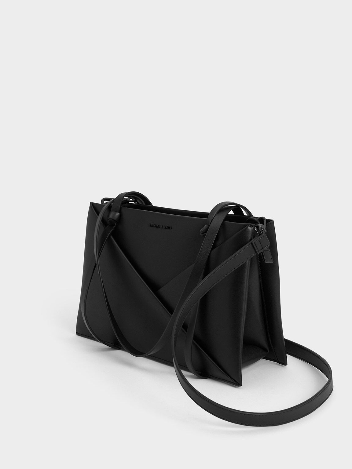 Charles & Ke*th - Midori Geometric Tote Bag - Noir (AD)