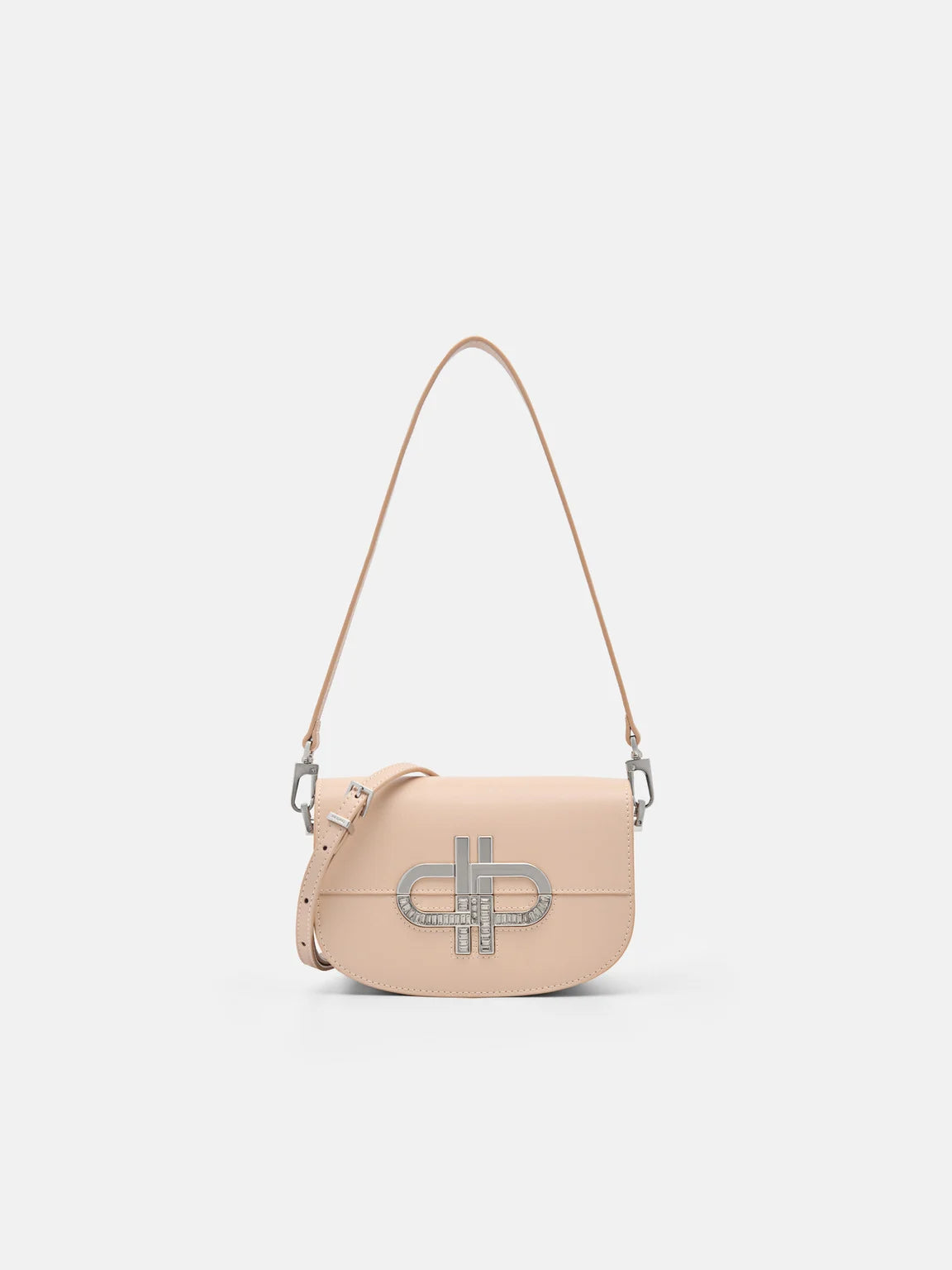 PEDR*  Icon Mini Leather Shoulder Bag - Nude (AD-May)