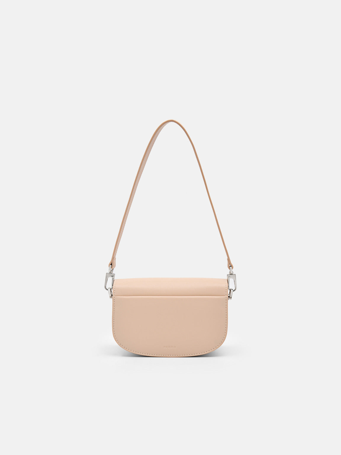 PEDR*  Icon Mini Leather Shoulder Bag - Nude (AD-May)
