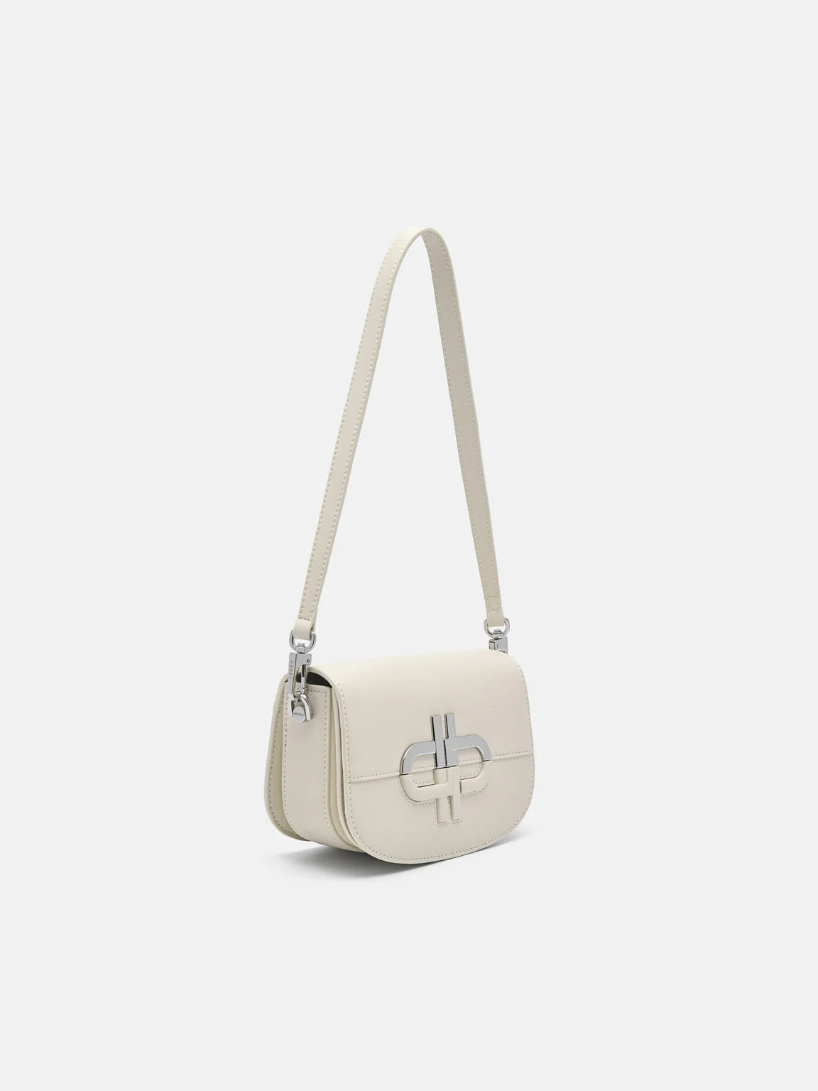 PEDR*  Icon Mini Leather Shoulder Bag - Beige (AD-May)