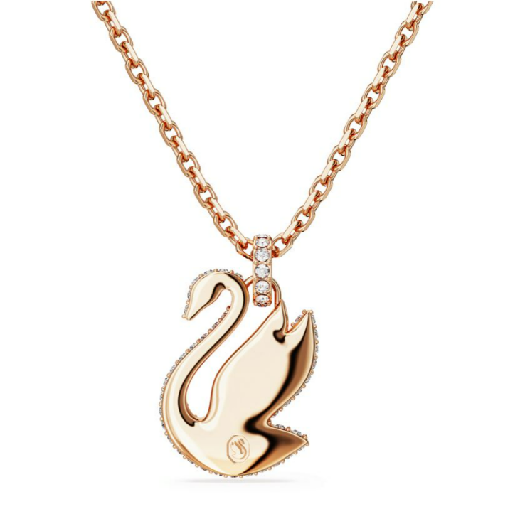 Swar*vski - Swan, Medium, Pink, Rose gold-tone plated - 5647552 (AD-SW-OCT)