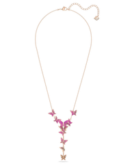 Swar*vski - Lilia Y necklace - Pink - 5636420