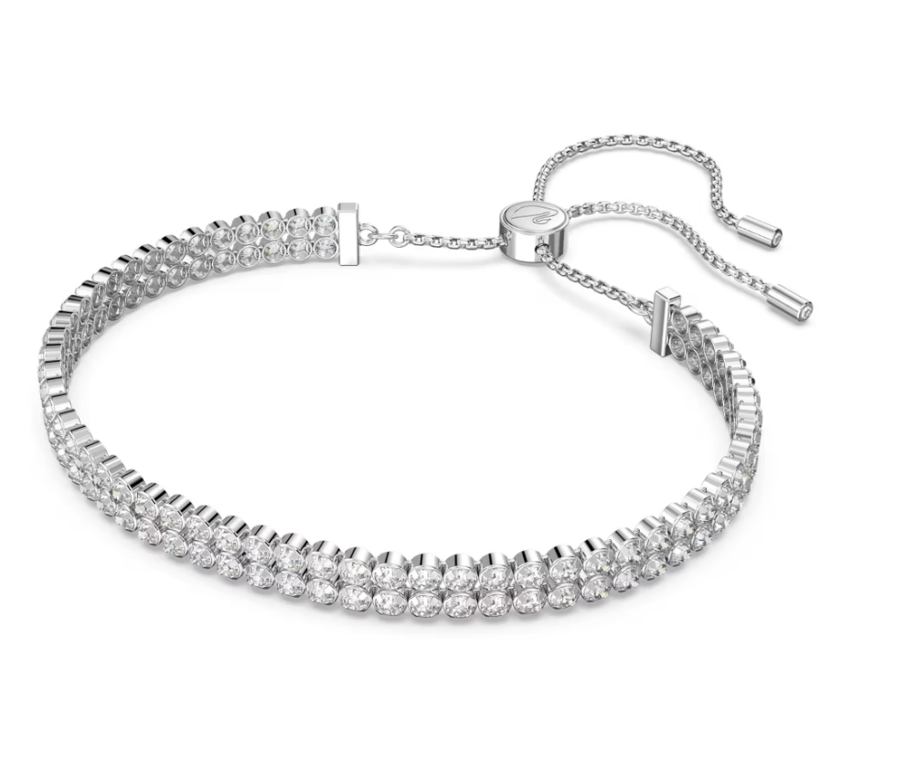 Swar*vski - Matrix Tennis bracelet - White - 5221397