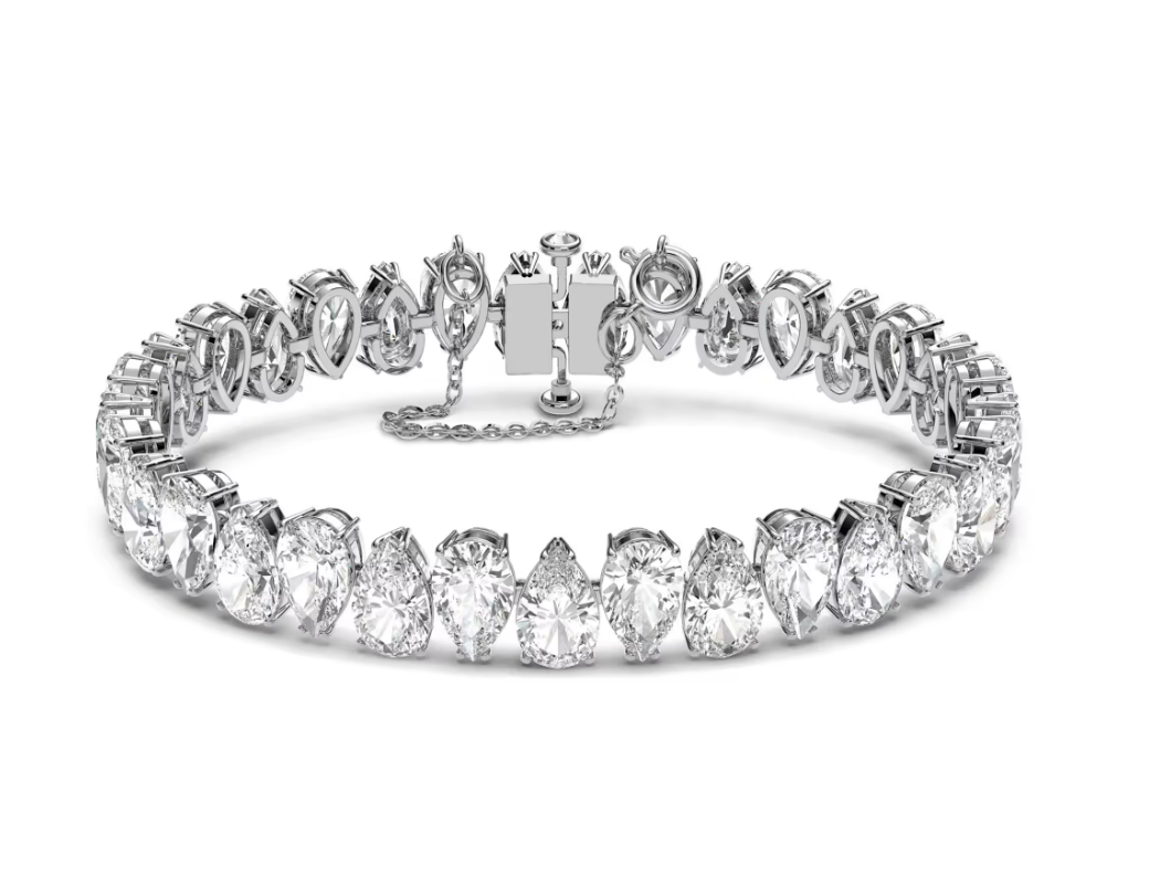 Swar*vski - Matrix Tennis bracelet - Pear Cut - 5598350