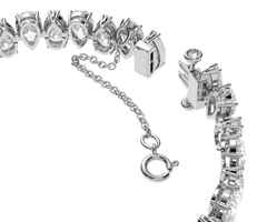 Swar*vski - Matrix Tennis bracelet - Pear Cut - 5598350