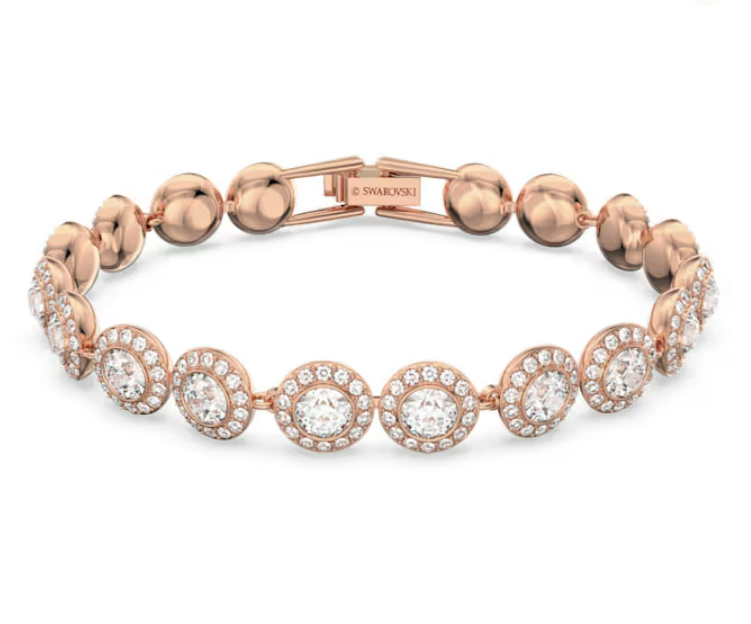 Swar*vski - Una Angelic Tennis bracelet - Rose Gold - 5240513