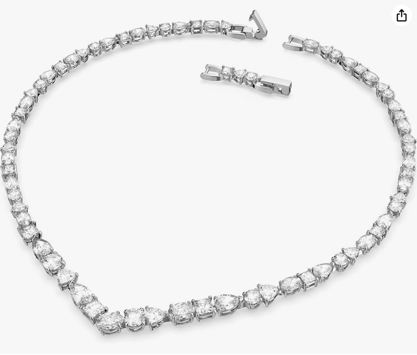 Swar*vski - Mesmera set Mixed cuts, White, Rhodium plated - 5665242 (AD-Oct) (2025 PACKAGING)
