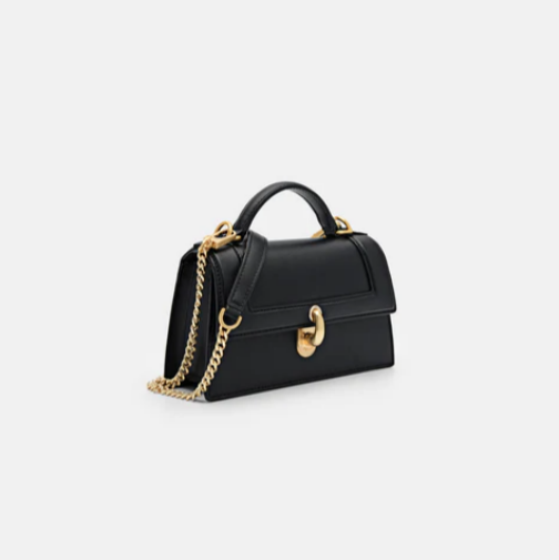 PEDR* Talia Mini(minor defect)Handbag - Black (AD)