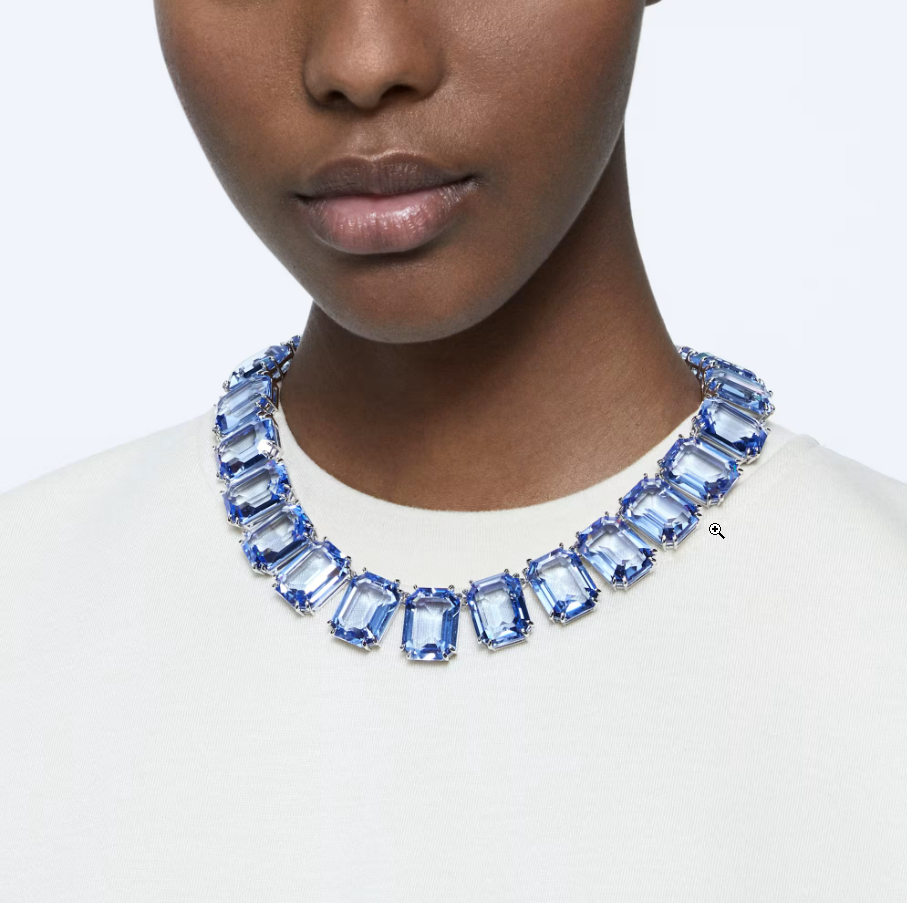 Swar*vski - Millenia Necklace - Blue - 5609703 (AD-Oct) (2025 PACKAGING)