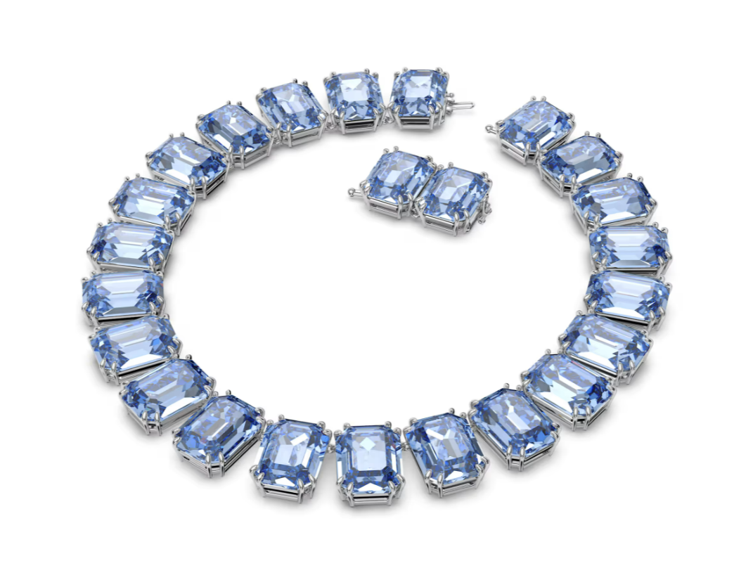 Swar*vski - Millenia Necklace - Blue - 5609703 (AD-Oct) (2025 PACKAGING)