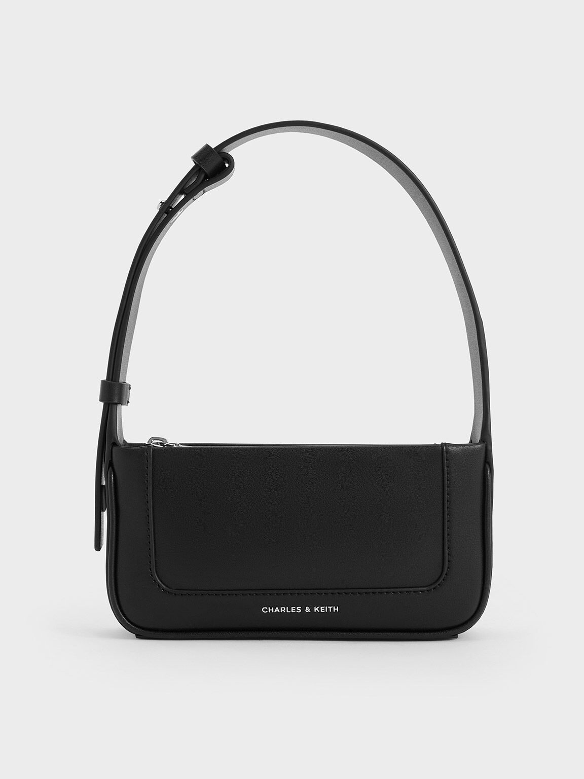 Charles & Ke*th - Daylla Shoulder Bag - Black - Mid-Nov