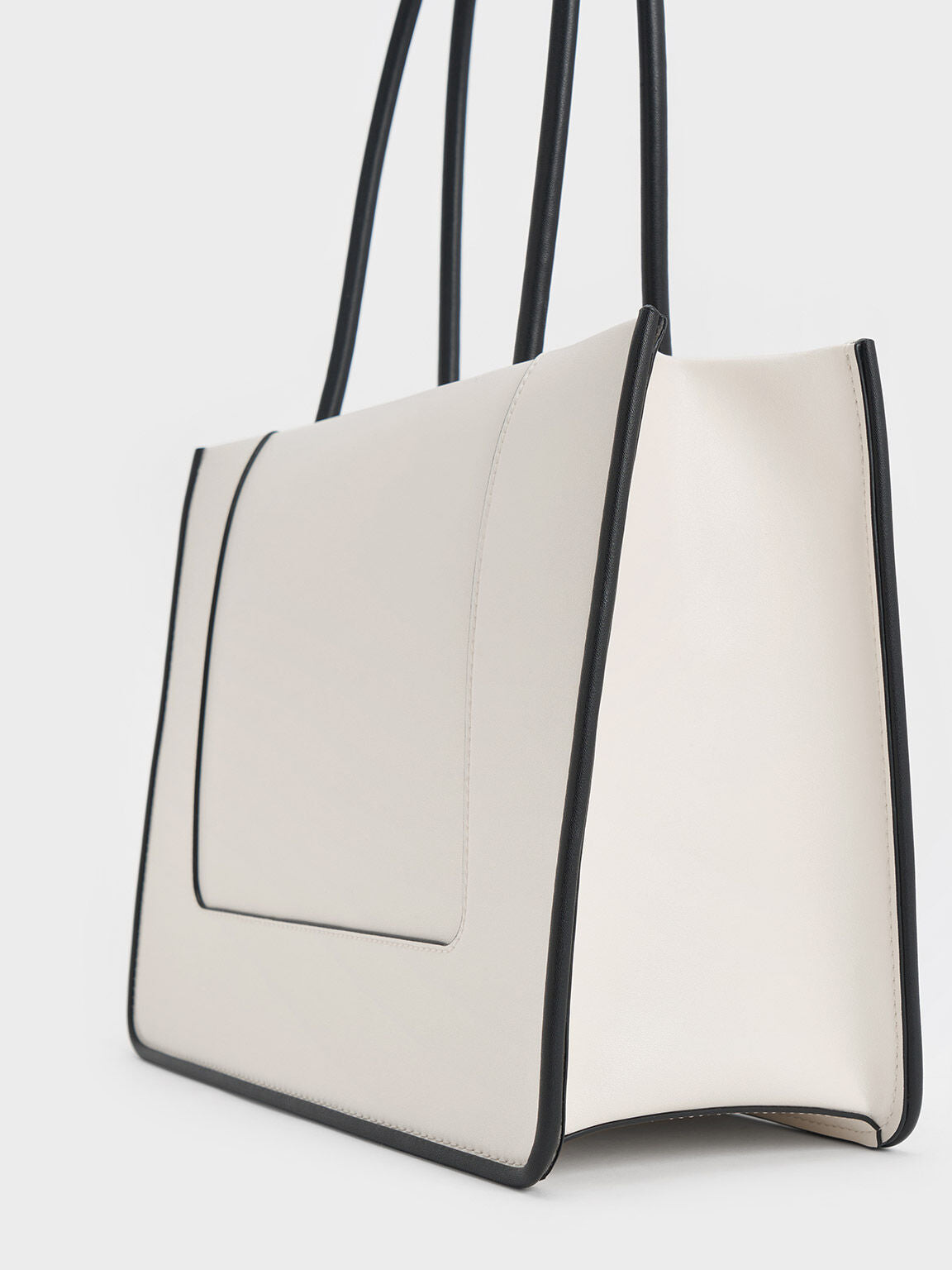 Charles & Ke*th - Daylla Tote Bag - Cream (AD-June)