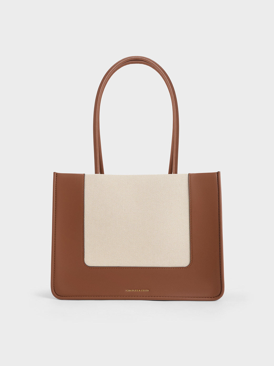 Charles & Ke*th - Daylla Canvas Tote Bag - Tan -  Exp. Launch: 01/10/2024